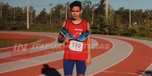 JOVEN FRAMEÑO MARCA UN RÉCORD NACIONAL EN ATLETISMO