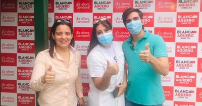 La Nación / Precandidata a la intendencia municipal de Lambaré insta al voto comprometido