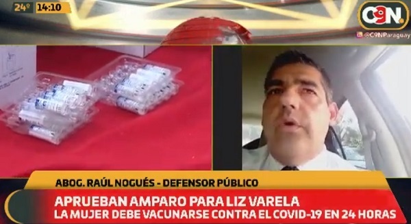 Vacunarán a Liz Varela vía amparo judicial