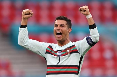Cristiano Ronaldo, ¡máximo goleador de la historia en la Eurocopa!