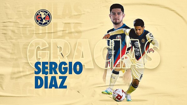 ¿Vuelve al Real Madrid? América despide y agradece a Sergio Díaz