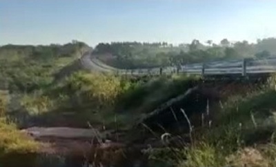 En Araujo cué, Curuguaty: Otro puente a punto de colapsar - SNT