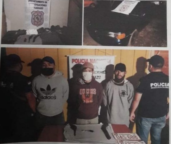Coronel Oviedo; Detienen a presuntos autores de robo a una despensa – Prensa 5