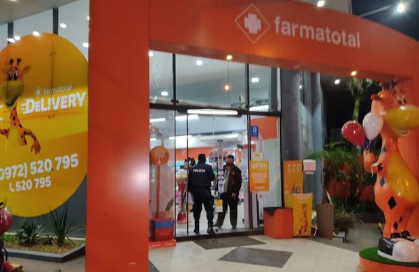 Asaltan sucursal de Farmatotal en Fernando de la Mora - Nacionales - ABC Color