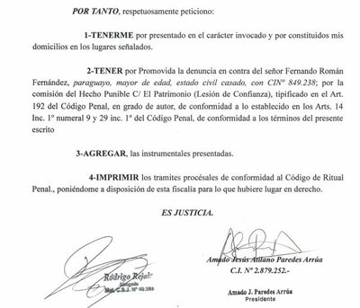 Clan Zacarías Irún sigue de reunión con socio comercial al que “denunció” - Nacionales - ABC Color