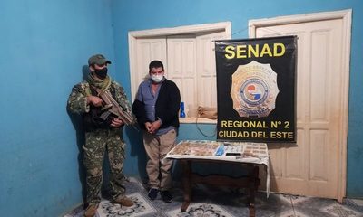 Detienen a presunto microtraficante en Franco
