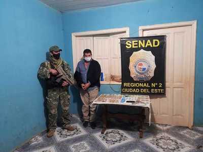 Detienen a proveedor de crack en Presidente Franco