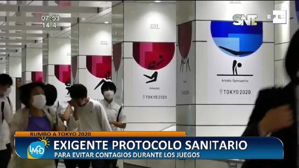 Rumbo a Tokyo 2020: Exigente protocolo sanitario para evitar contagios - SNT