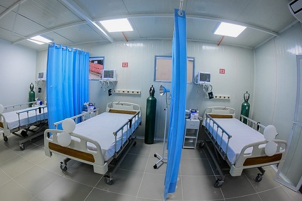 Inauguran pabellón de terapia intermedia COVID-19 en hospital de Lambaré - El Trueno
