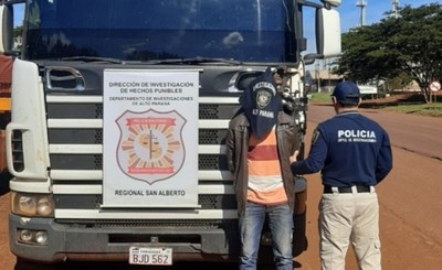 Detenido por intentar retirar 30tn de soja con cédula falsa
