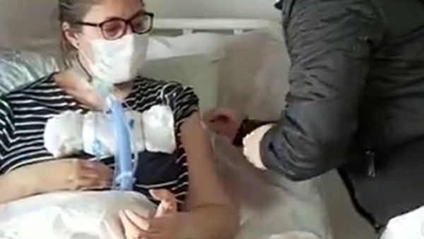 Liz Varela recibe vacuna contra el Covid-19 tras fallo de jueza