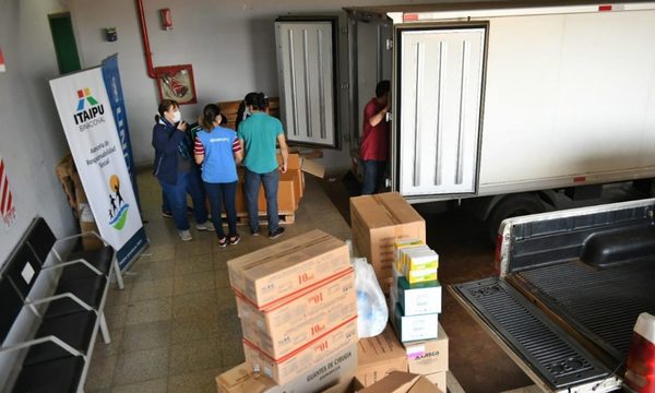 Itaipu entrega 22.000 ampollas de atracurio para pacientes con COVID-19 en el Integrado