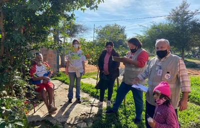 Continúan recorriendo asentamientos para facilitar vacunación