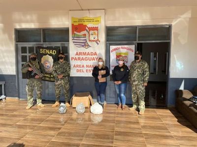 CDE: hallan 22 kilos de cocaína a orillas del río Paraná - ABC en el Este - ABC Color