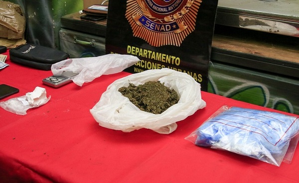 Ofrecían drogas en una pizzería de Asunción