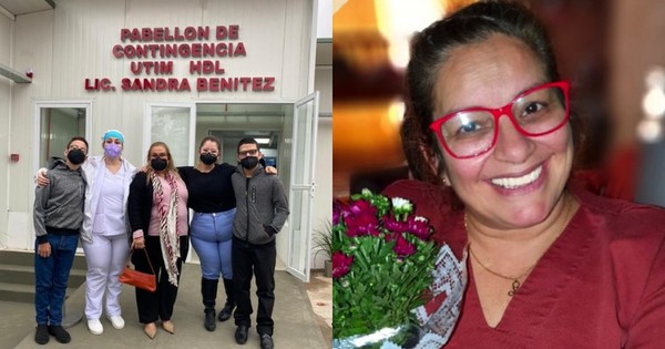 La Nación / Inauguran pabellón en honor a enfermera fallecida por COVID-19 pero no invitaron a la familia