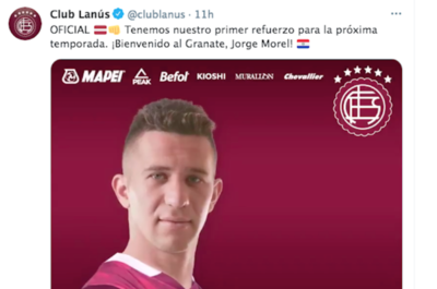 Crónica / Lanús da la bienvenida a Jorge Morel