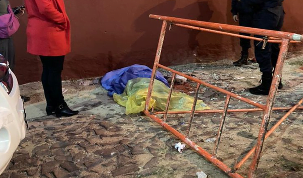 Pintor muere tras caer de un andamio y su compañero se encuentra herido - Noticiero Paraguay