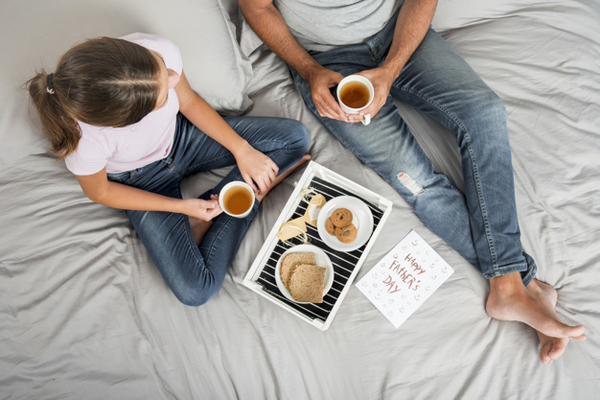 Desayuno de campeones para compartir con papá