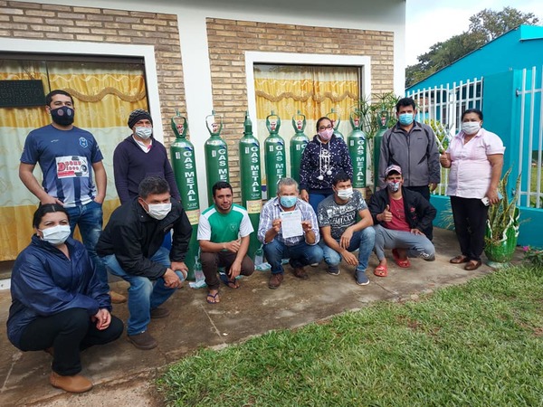 GRACIAS A MARATÓN SOLIDARIA ADQUIEREN BALONES DE OXIGENO PARA EL PUESTO DE SALUD DE NARANJITO - La Voz del Norte