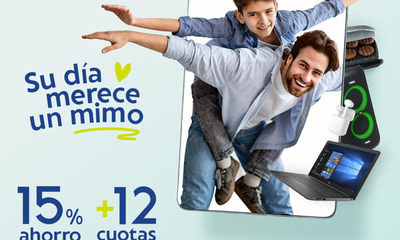 Celebramos a Papá con grandes beneficios en su día