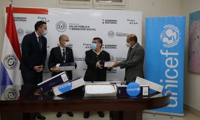UNICEF dona 540.000 jeringas para fortalecer plan de vacunación contra la Covid-19
