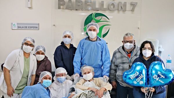 Una abuela de 104 años logra vencer al Covid-19 en Ciudad del Este