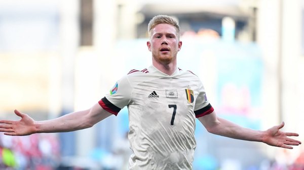 Bélgica remonta ante Dinamarca en regreso triunfal de Kevin De Bruyne