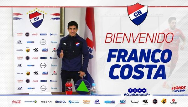 Franco Costa retorna a Nacional y es el primer refuerzo - Nacional - ABC Color