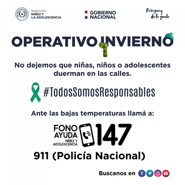 Minna activó Operativo Invierno para proteger a niños, niñas y adolescentes en las calles | .::Agencia IP::.
