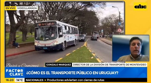 ¿Cómo es el transporte público en Uruguay? - Factor Clave - ABC Color