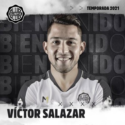 Víctor Ezequiel Salazar, confirmado como refuerzo de Olimpia
