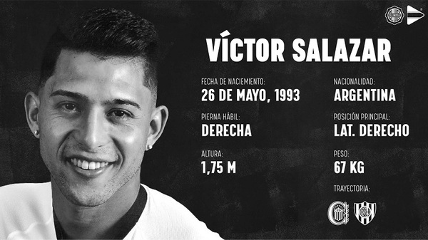 Olimpia presenta a su tercer refuerzo: Víctor Ezequiel Salazar