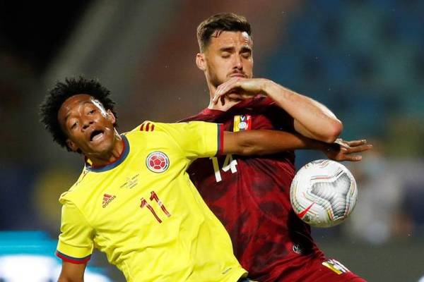 Copa América: opaco empate entre Colombia y Venezuela