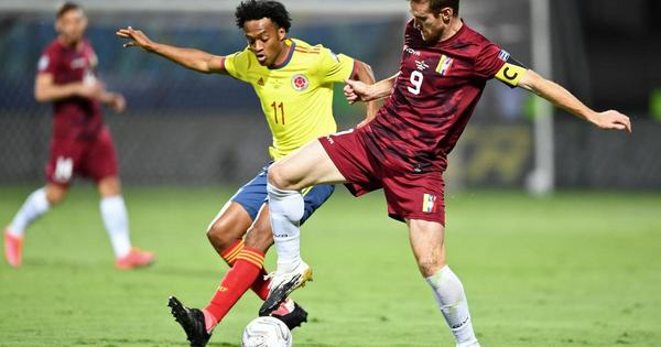 Copa América: Colombia y Venezuela empatan sin goles