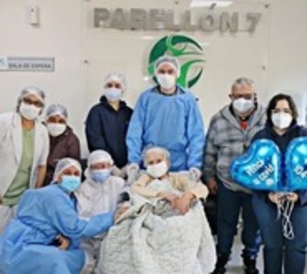 CDE: Con 104 años venció al coronavirus - Paraguay.com