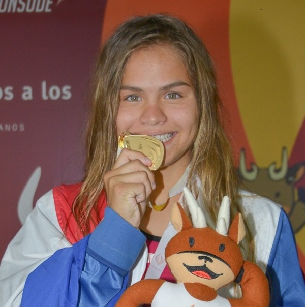 Con 17 años, Luana Alonso representará al país en los Juegos de Tokio