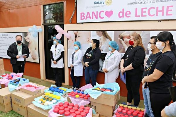 Gracias a proyecto de reciclaje, entregan 850 frascos de vidrio a Banco de Leche - ABC en el Este - ABC Color