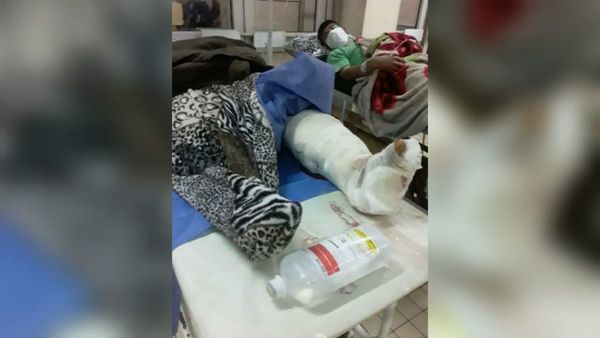 Motocas chocaron a pareja trabajadora en carrera clandestina