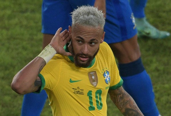 Con el habitual 'show' de Neymar, Brasil se divirtió y goleó a Perú