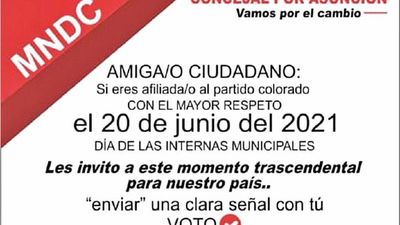 Piden no votar a “escombros “