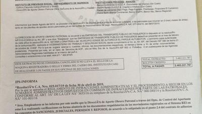 Comuna afirma que está al día con IPS
