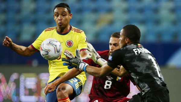 Desabrido empate de Colombia y Venezuela