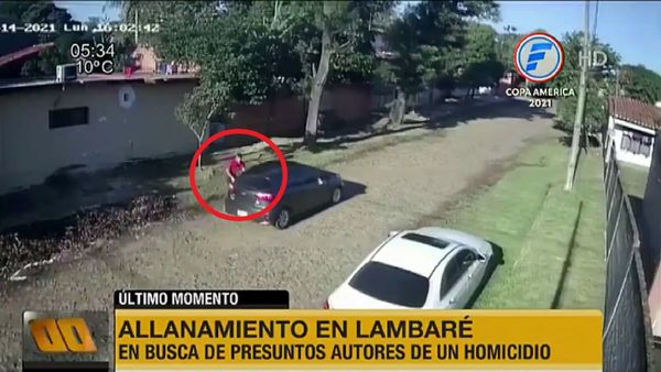 Duelo por amor: policía busca al autor en Lambaré