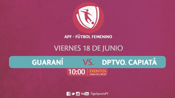 Capiatá busca la punta del torneo femenino