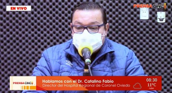 Catalino Fabio; “El hospital se encuentra colapsado, ya no hay lugar para internar a más personas “ – Prensa 5