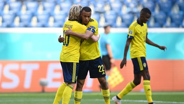 Suecia derrota a Eslovaquia y saca medio boleto a octavos de final de la Eurocopa