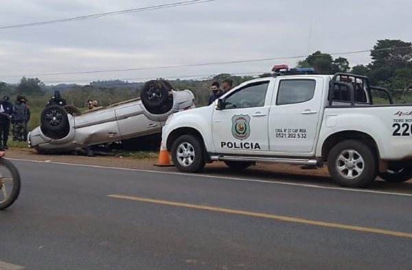 Accidente de tránsito en Coronel Oviedo - Noticiero Paraguay