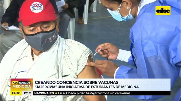 Jajerovia: Creando conciencia sobre vacunas - ABC Noticias Mediodía - ABC Color
