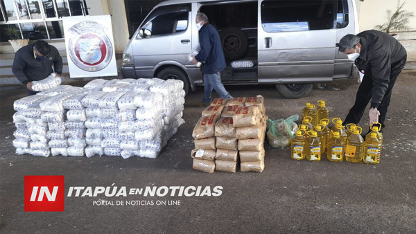 INTERCEPTAN TRANSPORTE DE CARGA DE AZÚCAR Y ACEITE INGRESADAS DE SUP. DE CONTRABANDO.